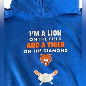 Detroit Lions Football Tigers Baseball Unisex Hoodie Michigan Sports